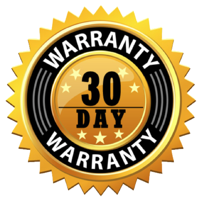 +30 Day Warranty